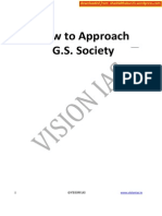 How To Approach G.S. Society (Shashidthakur23.wordpress - Com)