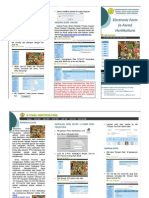 Leaflet E-Form Hortikultura 2013