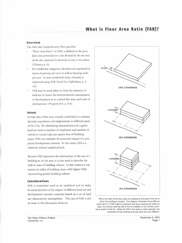 Floor Area Ratio PDF | PDF | Home & Garden