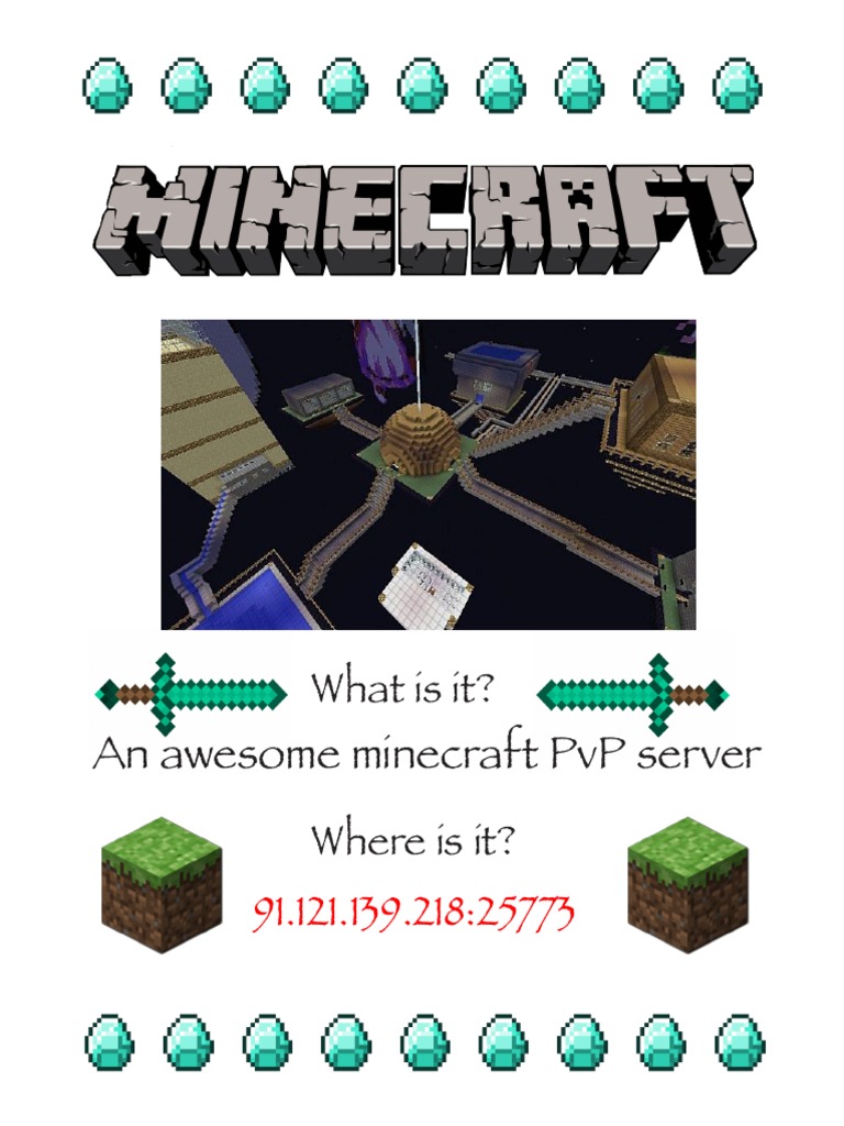 Awesome Minecraft PvP Server IP | PDF