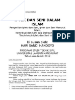 Makalah Iptek Dan Seni Menurut Islam