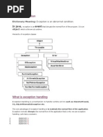 What Is Exception: in Java, Event