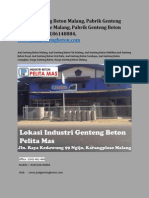 Pabrik Genteng Beton Malang, Pabrik Genteng Beton Multiline Malang, Pabrik Genteng Beton Surabaya, 082186148884, WWW - Jualgentengbeton
