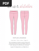 Matilda Leggings Spit Up Sewing Pattern