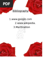 Bibliography: 1. 2. - 3.maritination