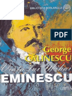 Calinescu George - Viata Lui Mihai Eminescu (Aprecieri)