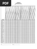 CSS Achievement Chart