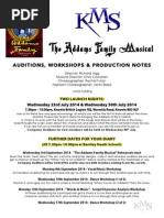 Addams Family Audition Monologues | PDF | Poetry