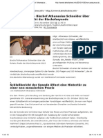 Non Possumus – Bischof Athanasius Schneider Über Den Schlußbericht Der Bischofssynode » Print