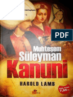 Harold Lamb - Muhteşem Süleyman Kanuni