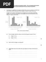 Topic 9.1 - 9.3 AHL Plant Science IB Test Bank Questions