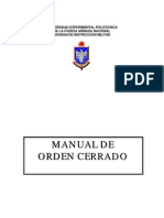 Manual de Orden Cerrado de Venezuela