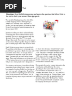 Download Nonfiction Reading Test Black Friday by lucy_115 SN289657995 doc pdf