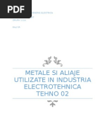 Download METALE SI ALIAJE UTILIZATE IN INDUSTRIA ELECTROTEHNICA      by Crys  Ox SN289662316 doc pdf