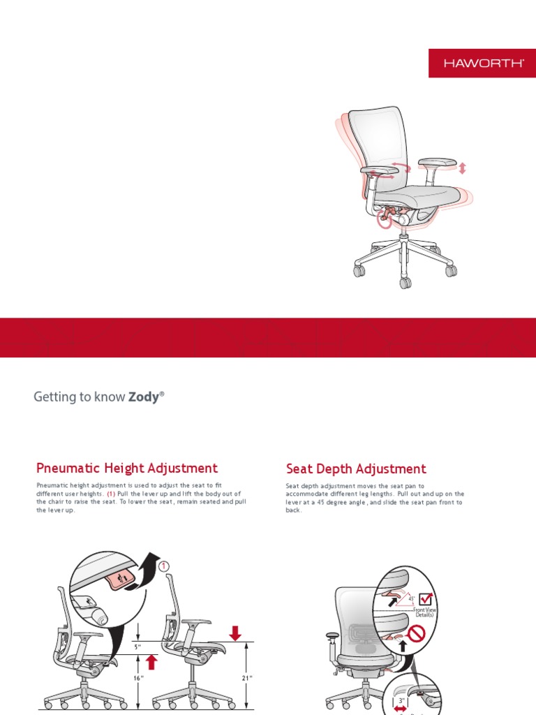 Zody Adjustments PDF 28412 PDF Sports