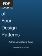 Gang of Four Java Design Patterns Mock Exams