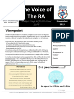 The Voice of The RA: Viewpoint