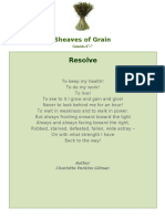 Resolve Sheaves of Grain 55
