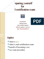 Preparing Yourself For Zend Certification Exam