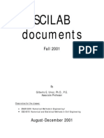 Urroz G-SciLab Documents (Fall) (2001)