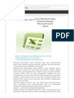 Cara Membuat Data Statistik Dengan - HTML PDF