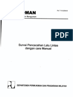 2.pedoman Pencacahan Lalu-Lintas Dengan Cara Manual PDF