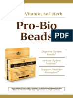 Pro-Bio Beads: Solgar Vitamin and Herb