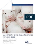 Guidelines For Taking Diagnostic Samples From Pigs: Blood