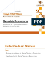 Manual de Proveedores Servicios