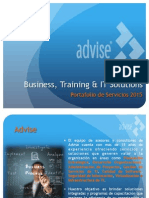 Portafolio de Servicios Advise 2015