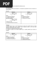 Guia de Ejercicios de Varianza y Desviación Estándar