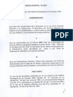 Tabla de Depreciaciones de Unequipo Sao