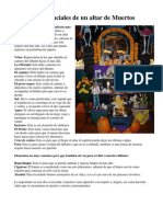 Elementos Esenciales de Un Altar de Muertos (JR) PDF