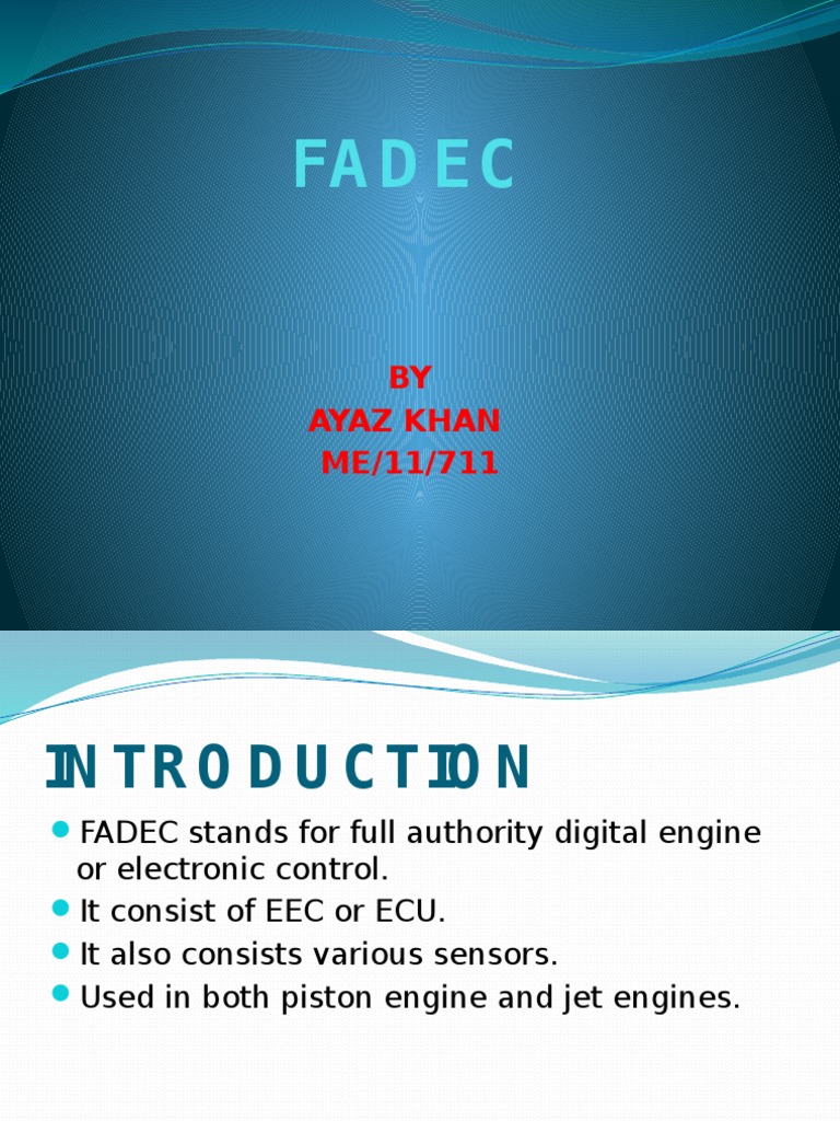 Fadec Ayaz Khan | PDF | Machines | Transportation Engineering