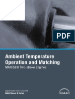 Temperatura Ambiente. Operacion y Atono Motores MAN