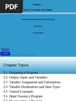 Starting Out With Programming Logic & Design - Chapter2_Input, Processing, And Output