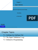Starting Out With Programming Logic & Design - Chapter7 - Input Validation