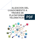 Socializacion Del Conocimiento A Traves de Las Plataformas Telematicas