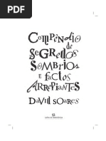 Compendio Segredos Sombrios Factos Arrepiantes
