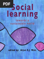 Social learning towards a sustainable world 