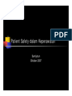 Pasien Safety Keperawatan