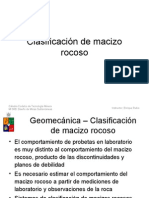 Clasificacion Geomecanica de Rocas