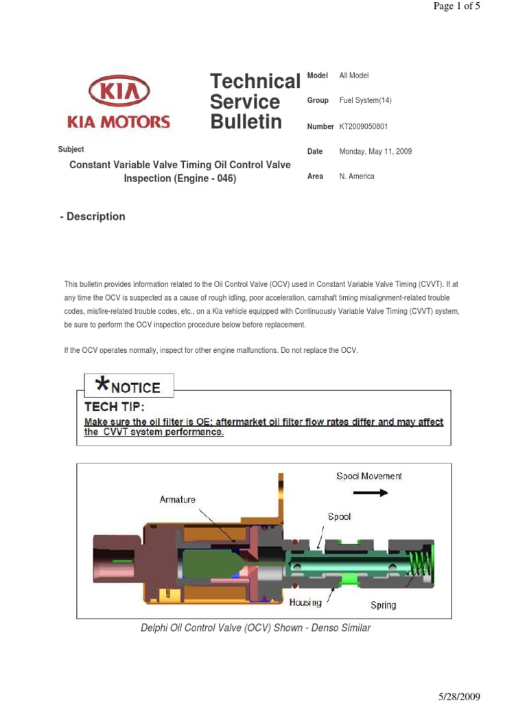 Kia CVVT | PDF | Vehicles | Systems Engineering