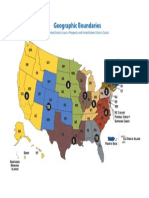 U.S. Federal Courts Circuit Map 1