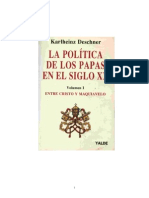 Karlheinz Deschner - La Politica de Los Papas en El Siglo XX Vol 1