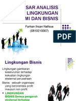 Dasar Analisis Lingkungan Ekonomi Dan Bisnis