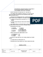 General Notes: Proposed Two Storey Residence House