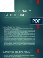 El Tipo Penal y La Tipicidad