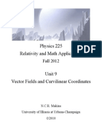 Vector Fields and Coordinates