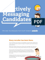 Effectively Messaging Candidates: Tips and Techniques For Your Team by